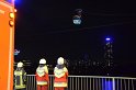 Einsatz BF Hoehenretter Koelner Seilbahn Hoehe Zoobruecke P2624